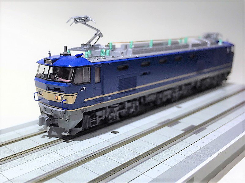 EF510 500 JR貨物色の入線です。KATO 3065-4 ☆彡 横浜模型 #鉄道模型 