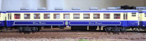 KATO 10-270 12系 SLばんえつ物語 新塗装 7両セット 12系客車「SLばんえつ物語」新塗装が入線しました。KATO 10