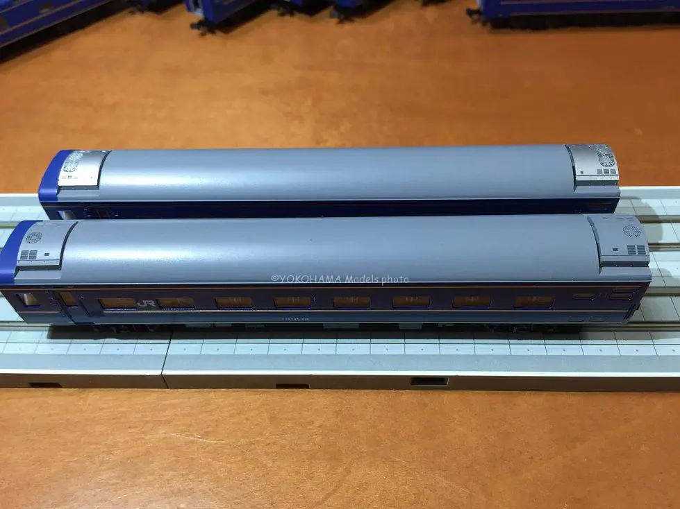 24系「さよなら北斗星」が入線です。TOMIX 98953 限定品