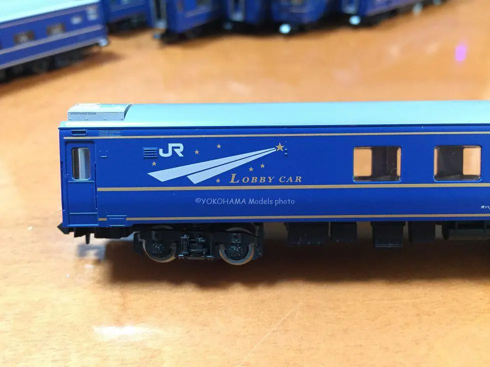 24系「さよなら北斗星」が入線です。TOMIX 98953 限定品