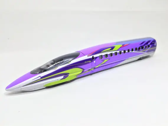 エヴァンゲリオン Ｎゲージ 500系「500 TYPE EVA」が入線しました。 KATO 10-942 500系