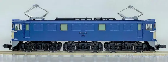 EF60 19号機 復活国鉄色・Bが入線です。TOMIX 7129 | NGaugeJP