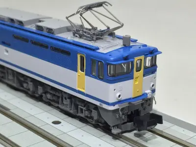 TOMIX　98937　JR EF65-1000電気機関車(1033・1065) EF65 1065号機,1033号機 JR貨物仕様が入線です。TOMIX 98937