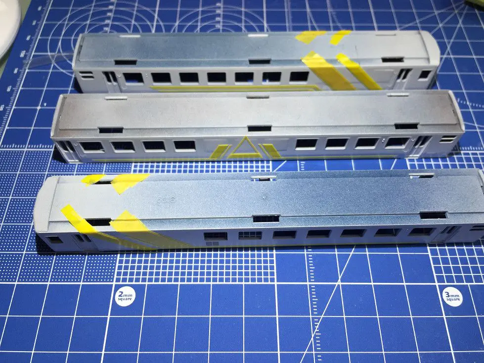Nゲージ 12両 鉄道模型 12系「サイエンストレイン」を作る。その3 サイエンストレイン