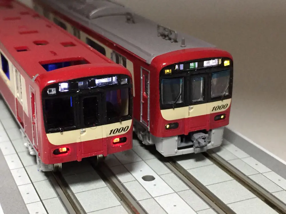 京急 KATO 鉄コレ まとめて 京急 新1000形 1800番台 1801編成を弄る。その4 KATOのASSYで