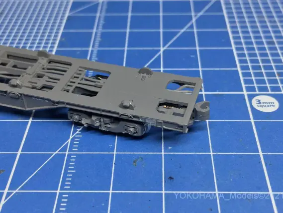 KATO コキ106+107 コンテナ無積載を弄る。その4 10-1432 /10