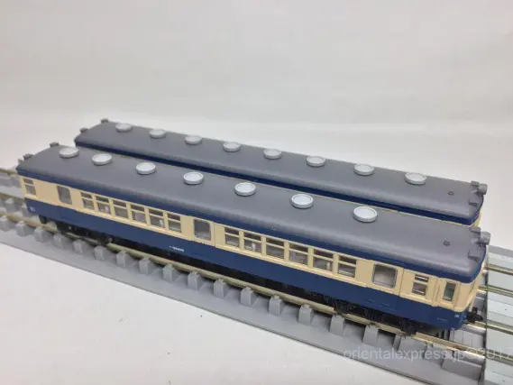 飯田線 旧型国電 クモハ53007+クハ68400が入線しました。10-1445