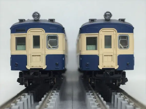 飯田線 旧型国電 クモハユニ64000 茶 +クハ68420が入線しました