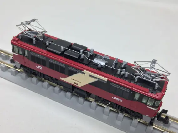 TOMIX ED75貨物試験塗装が入線しました＼(^o^)／ 9186