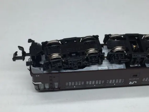 EF64-41 EF65-56 茶罐セット 入線ですが・・・TOMIX 98977