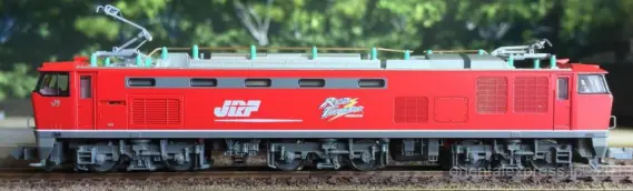 EF510 0番台 赤いやつ 入線です。KATO 3059 レッドサンダー