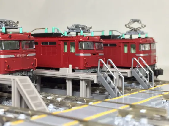 JR EF81-400形 電気機関車 (JR貨物仕様) (2両セット) (鉄道模型