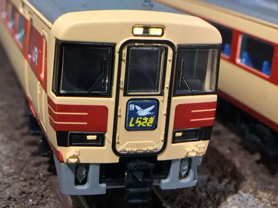 485系「しらさぎ」セットA・セットBの入線です(^^♪ TOMIX 98639
