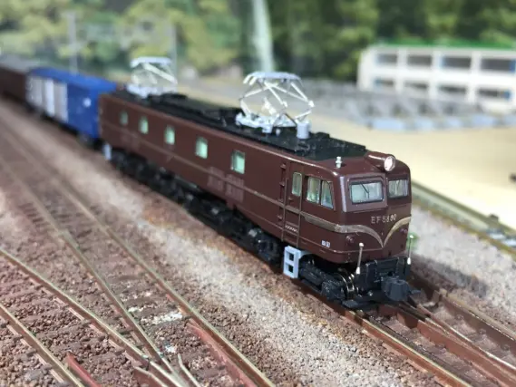 EF58 60 お召予備機が入線と言いたいけれど。 KATO 3050