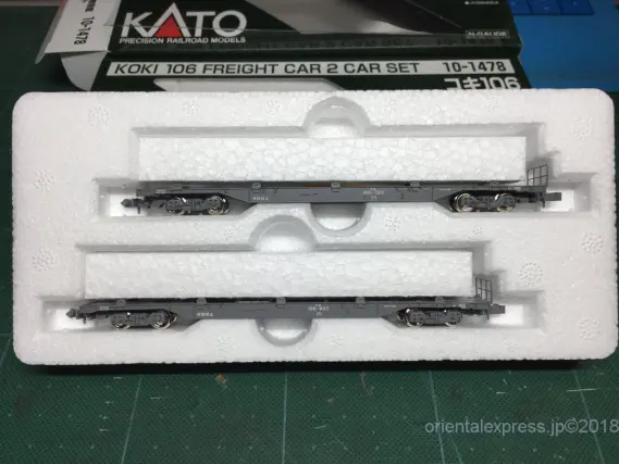 KATO コキ106 19Dコンテナ車 6両セット 10-245 3箱セット KATO コキ106 19Dコンテナ車 6両セット 10-245 3箱セット コキ