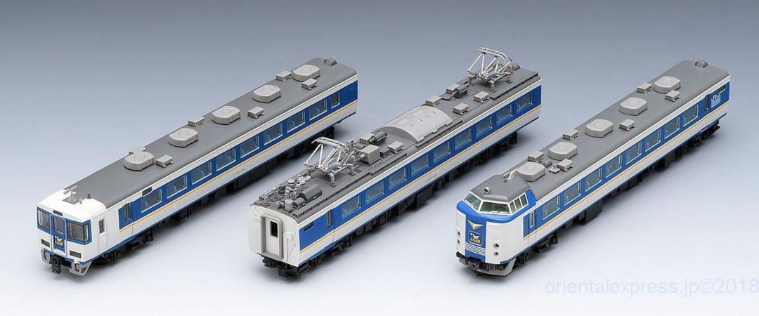 TOMIX 485系(しらさぎ・新塗装)セットC 98652 ☆彡 横浜模型 #鉄道模型
