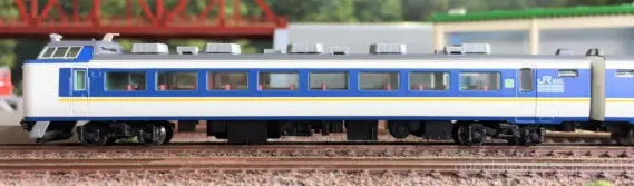 485系しらさぎ新塗装セットBが入線しました。TOMIX 98651