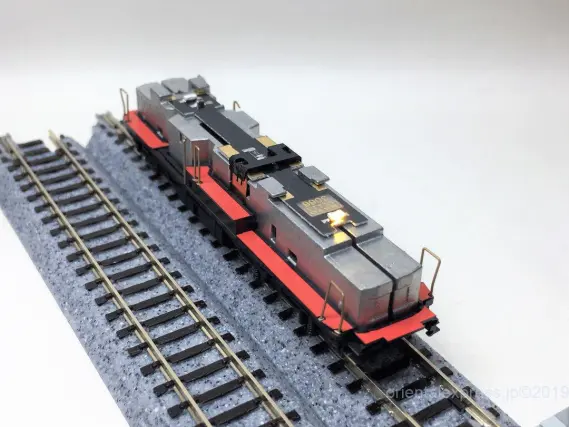 DE10 JR九州仕様（黒塗装）を弄る。KATO 10-1534 | NGaugeJP