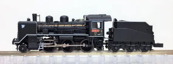 カトー　F級機関車5両 深川市一已 桜山公園のSL保存機 D51 312とC58 98 - 藻岩颪に豊河