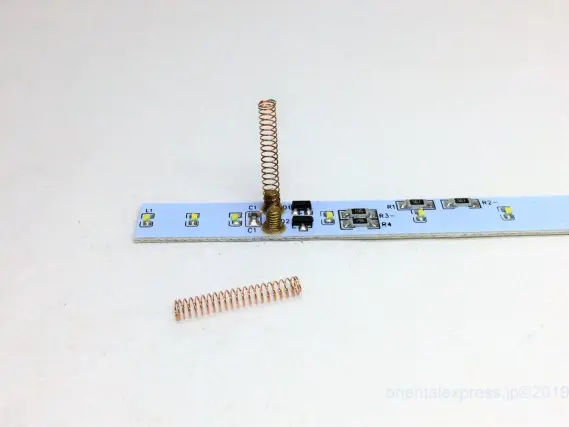香港発！TOMIX用のD.Light 室内灯を試してみる。DL101 白