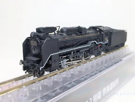 KATO京都駅店特製品 D51 211号機 奈良運転所が入線しました
