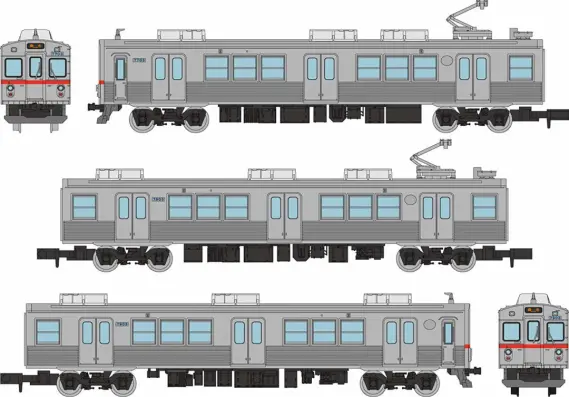 トミーテック　養老鉄道　7700系　TQ12編成　(緑歌舞伎)　3両セットA 鉄道コレクション 養老鉄道 7700系 TQ12編成 (緑歌舞伎) 3両