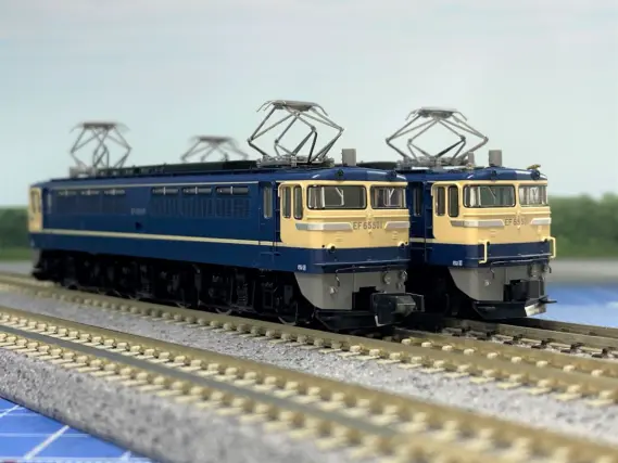EF65 501号機が入線しました。 TOMIX 7124 #トミックス
