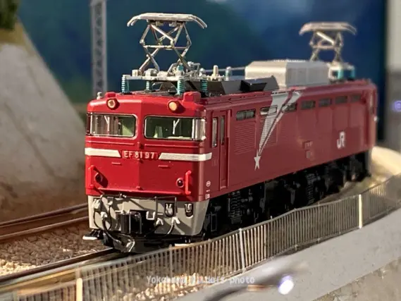 93551 TOMIX EF81 97 北斗星色限定版 EF81 97号機 北斗星色を弄る！その3 新型モーターM-13に換装し