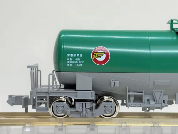 タキ1000 米タンの入線です。日本石油輸送（米軍燃料輸送列車