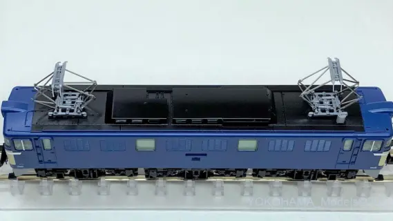 EF60 19号機 復活国鉄色・Bが入線です。TOMIX 7129 | NGaugeJP