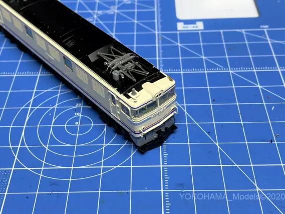 EF60 19号機 復活国鉄色・Bを弄る。TOMIX 7129 | NGaugeJP