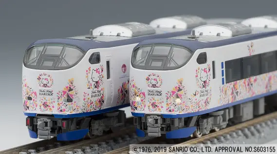 あいぼう TOMIX 281系特急電車(ハローキティ はるか・Ori-Tsuru)セット