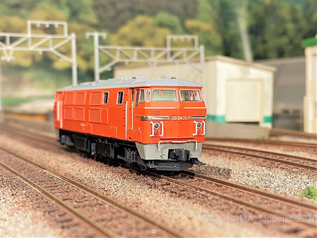 DD54 ブルトレ牽引機が入線です。KATO 7010-1 ☆彡 横浜模型 #鉄道模型 