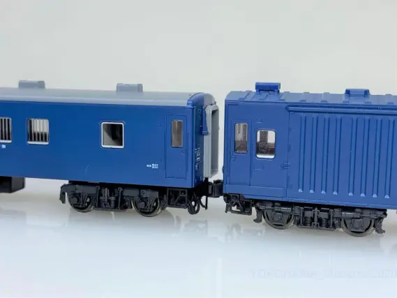 郵便荷物列車「東海道・山陽」後期編成を弄る。マニ50編～ KATO