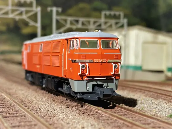 KATO 7010-1 DD54 ブルートレイン牽引機　ライト点灯動力動作確認済 KATO 7010-1 DD54 ブルートレイン牽引機 ライト点灯動力動作確認