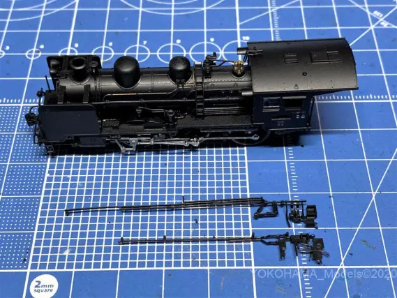 8620形 東北仕様を弄る。その1 KATO 2028-1 蒸気機関車 SL
