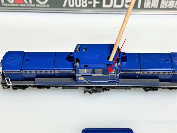 KATO DD51 分解と組立 メンテナンス KATO 7008-F 北斗星色
