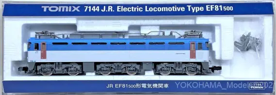 EF81 500番台が入線しました。TOMIX 7144 | NGaugeJP - 横濱模型