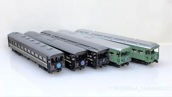 東シナ「マイテ58 2」をAssyパーツで組む。KATO 5131-2