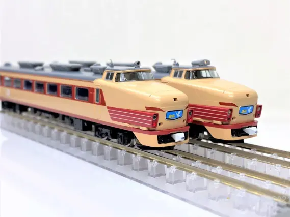 485系特急電車(京都総合運転所・白鳥)が入線です。TOMIX 98385