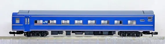 24系25形「あさかぜ・JR東日本仕様」が入線です。TOMIX 98725