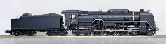 C62形25号機 宮原機関区 お召先導機が入線しました。KATO京都駅
