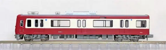 京急600形・赤・シングルアームパンタ 608編成が入線しました