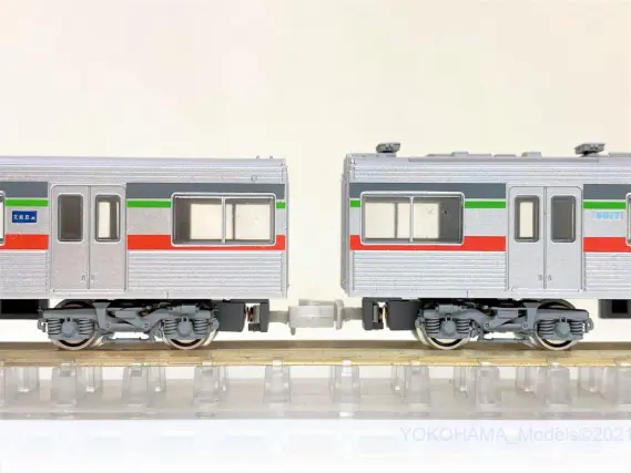 <鉄コレ加工品>相鉄9000系 9701×10 ライト点灯化 鉄道コレクション 相模鉄道オリジナル鉄道コレクション 相鉄9000系［旧塗装］3両