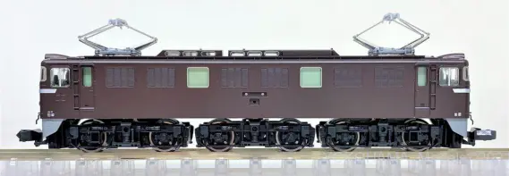 EF60 0番台 2次形 茶が入線です。 TOMIX 7146 | NGaugeJP - 横濱