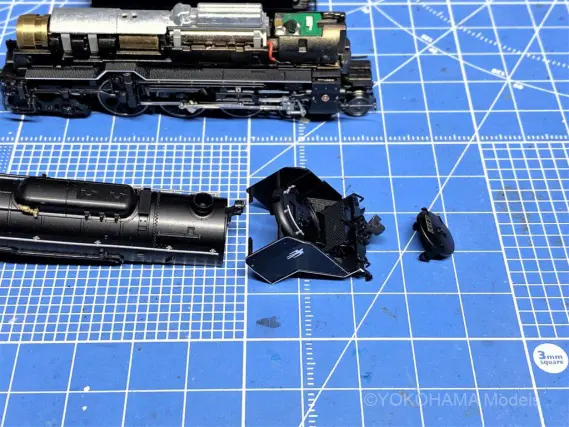 C62形 2号機 東海道形 スワローエンゼルを弄る。その2