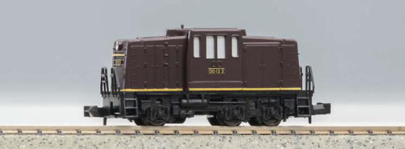 マイクロエース Cタイプディーゼル機関車 DD12タイプ 茶色 黄帯 品番：A1045 MICROACE 鉄道模型