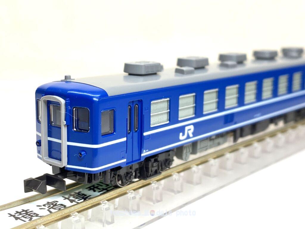 12系客車 JR東日本高崎車両センター（オヤ12入り）が入線です。KATO 10