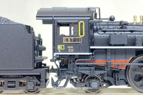 C57 11号機 豊岡機関区(晩年仕様)が入線しました！ KATO 京都駅