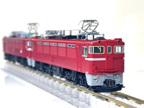 ED79 100番台（Hゴムグレー）が入線しました。TOMIX 7150